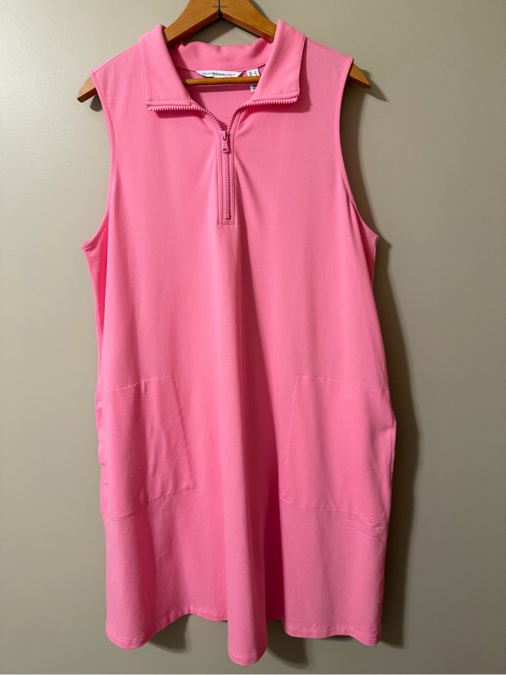 Isaac Mizrahi pink dress